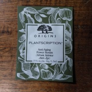 ORIGINS PLANTSCRIPTION Anti-Aging Power Serum Tester 1.5 ml