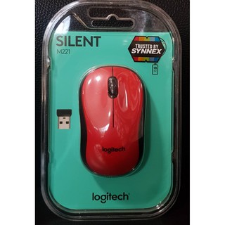 เม้าส์ ไร้สาย Mouse Silent Mice Logitech M221