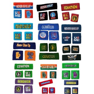 John Cena ผ้าพันข้อมือ ผ้าพันแขน หลายสี Wristband