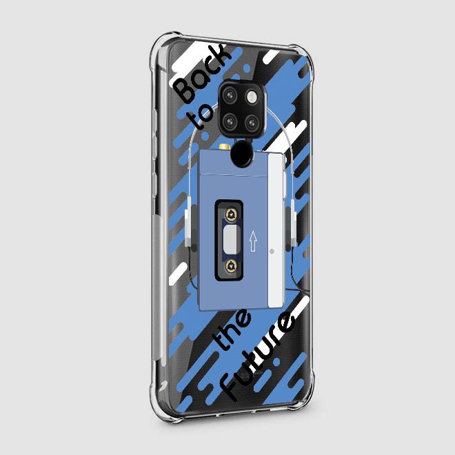 เคส สำหรับ Huawei Mate 20 X Anti-Shock Protection TPU Case [Back to the Future]