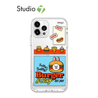 Elago Casing for iPhone 12/12 Pro (6.1) x Line Friends Buger Time เคสไอโฟน by Studio7