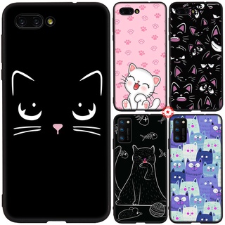 เคสนิ่ม ลายการ์ตูนแมวน่ารัก MY13 สําหรับ Huawei Nova 5T 4E 3 3i 2i Mate 20 10 Lite Pro