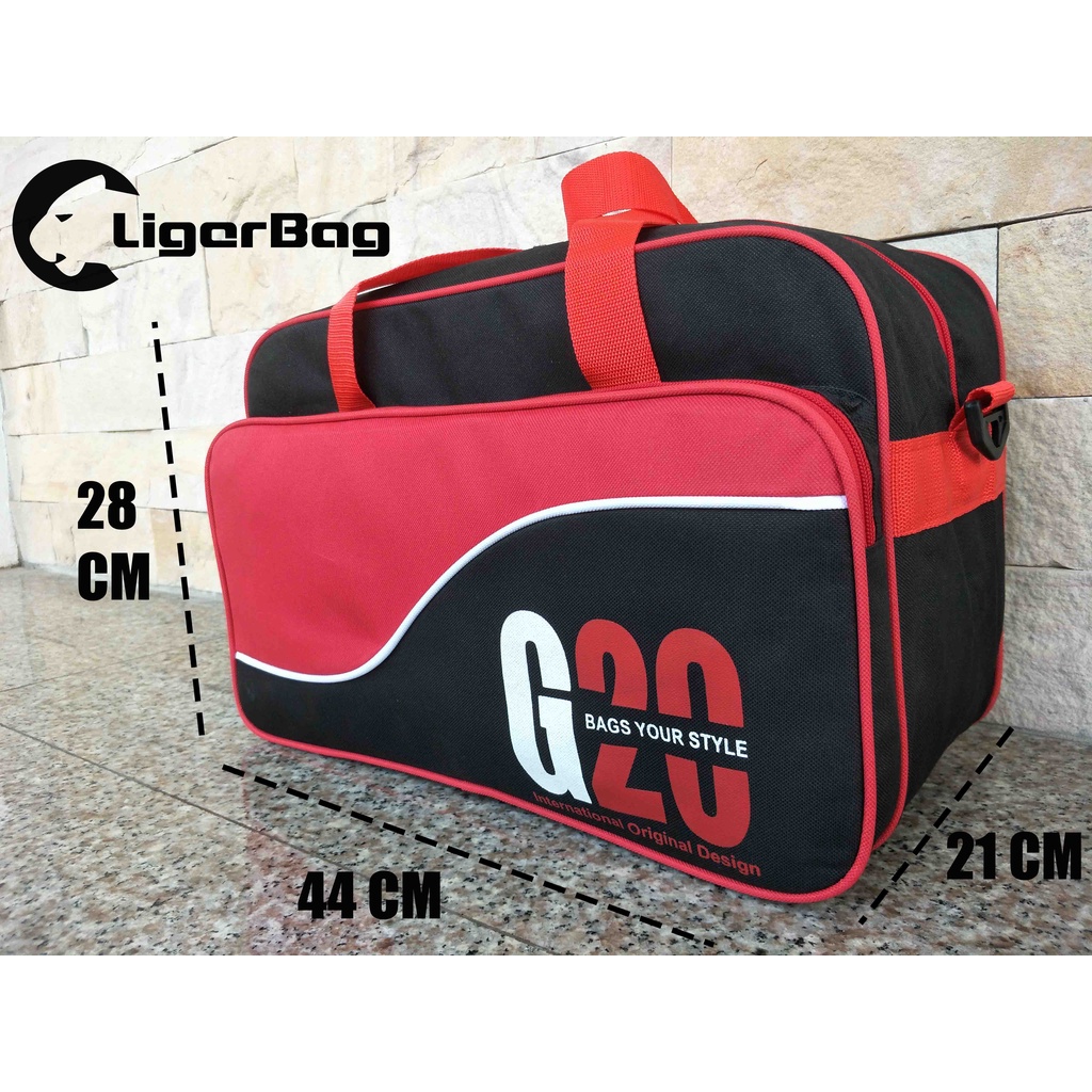 กระเป๋าเดินทางแบบถือ กระเป๋าใส่เสื้อผ้า รุ่น LG-6008  ( ขนาด : 21 x 44 x 28CM )