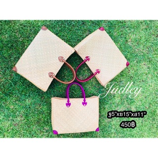 กระเป๋าสานกระจูด handmade bags