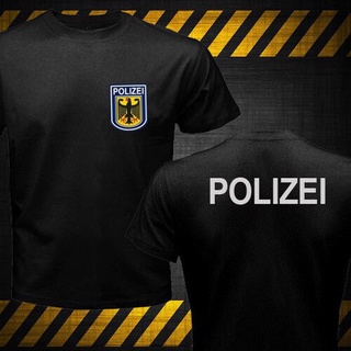 [COD]เสื้อยืด พิมพ์ลายตํารวจตํารวจ Bundespolizei Gsg9