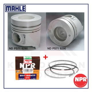 MAHLE ลูกสูบ+แหวน NPR สำหรับ NISSAN CD520 รุ่นเครื่อง RF8 (L/R)