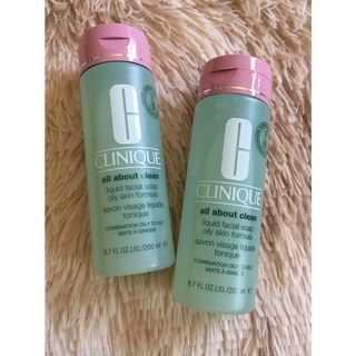 ✅💯Clinique All About Clean Liquid Facial Soap Oily Skin Formula 200ml (สคบ.)