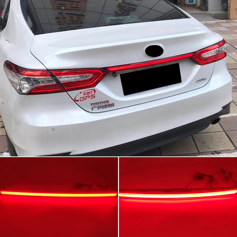 ไฟท้ายกันชน LED สีแดง สําหรับ Toyota Camry 2018 2019 2020 1 ชิ้น