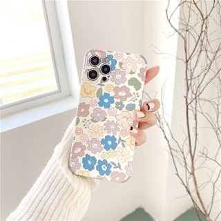 case iPhone - blue garden พร้อมส่ง สต้อคไทย