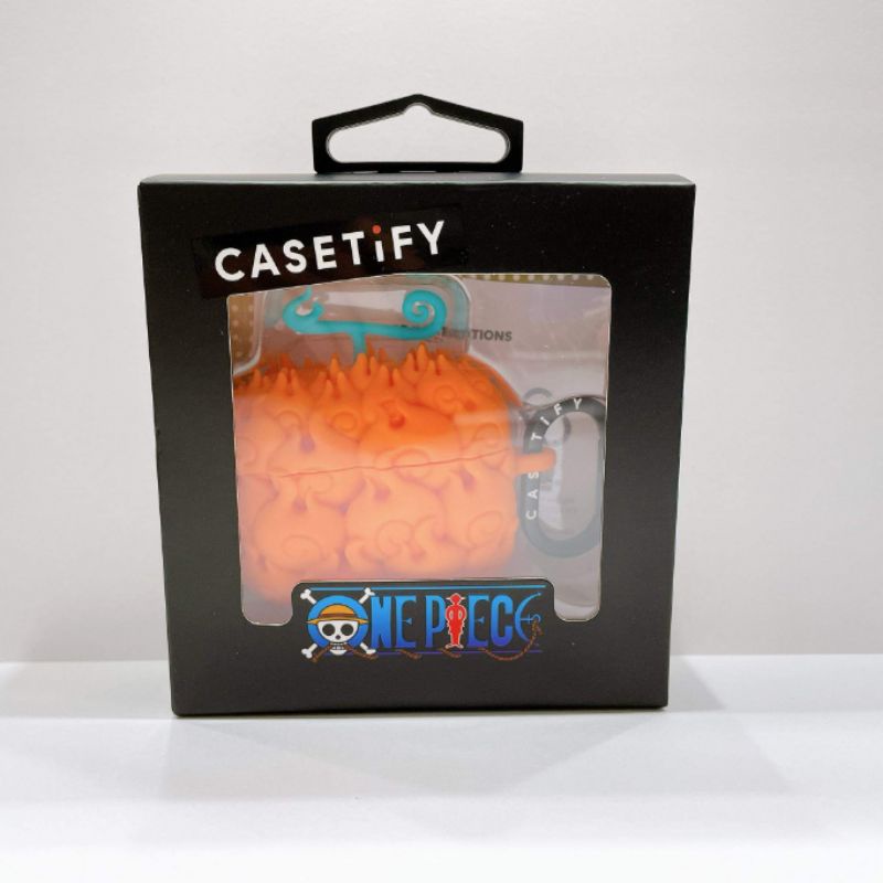 ของแท้ มือหนึ่ง CASETiFY x One Piece Silicone 3D Airpods Pro Case - Orange