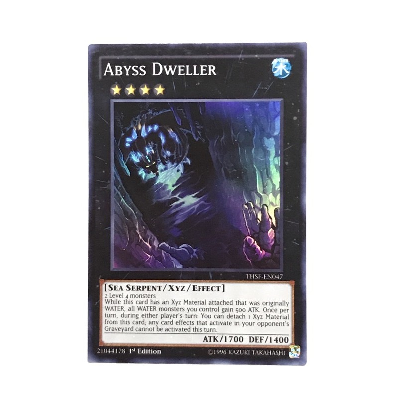 English Yugioh Abyss Dweller (THSF-EN047) Super Rare