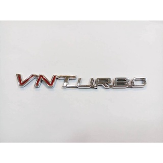 B.S.D โลโก้ VN TURBO กลาง ตัวชุปโครเมี่ยม 16×1.5cm
