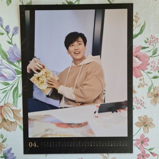 [แท้/พร้อมส่ง] หน้า​ปฏิทิน​ตั้งโต๊ะแบ่งขาย คิมนัมกิล Kim Nam Gil 2021 Seasons Greetings Desk Calendar