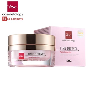 ครีมบำรุงกลางวัน บีเอสซี BSC TIME DEFENCE NANO PROTECTIVE DAY CREAM SPF20 UVA+++ 30 ml ครีม ครีมบำรุงผิว กลางวัน ป้องกันแสงแดด ซีรั่ม Serum บำรุงผิว