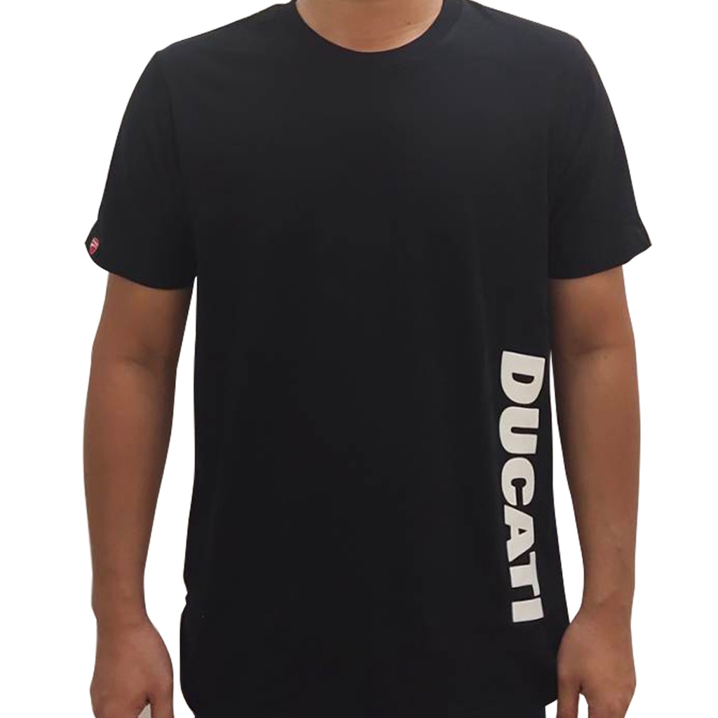 DUCATI T-Shirt เสื้อยืดดูคาติ DCT52 013 สีดำ
