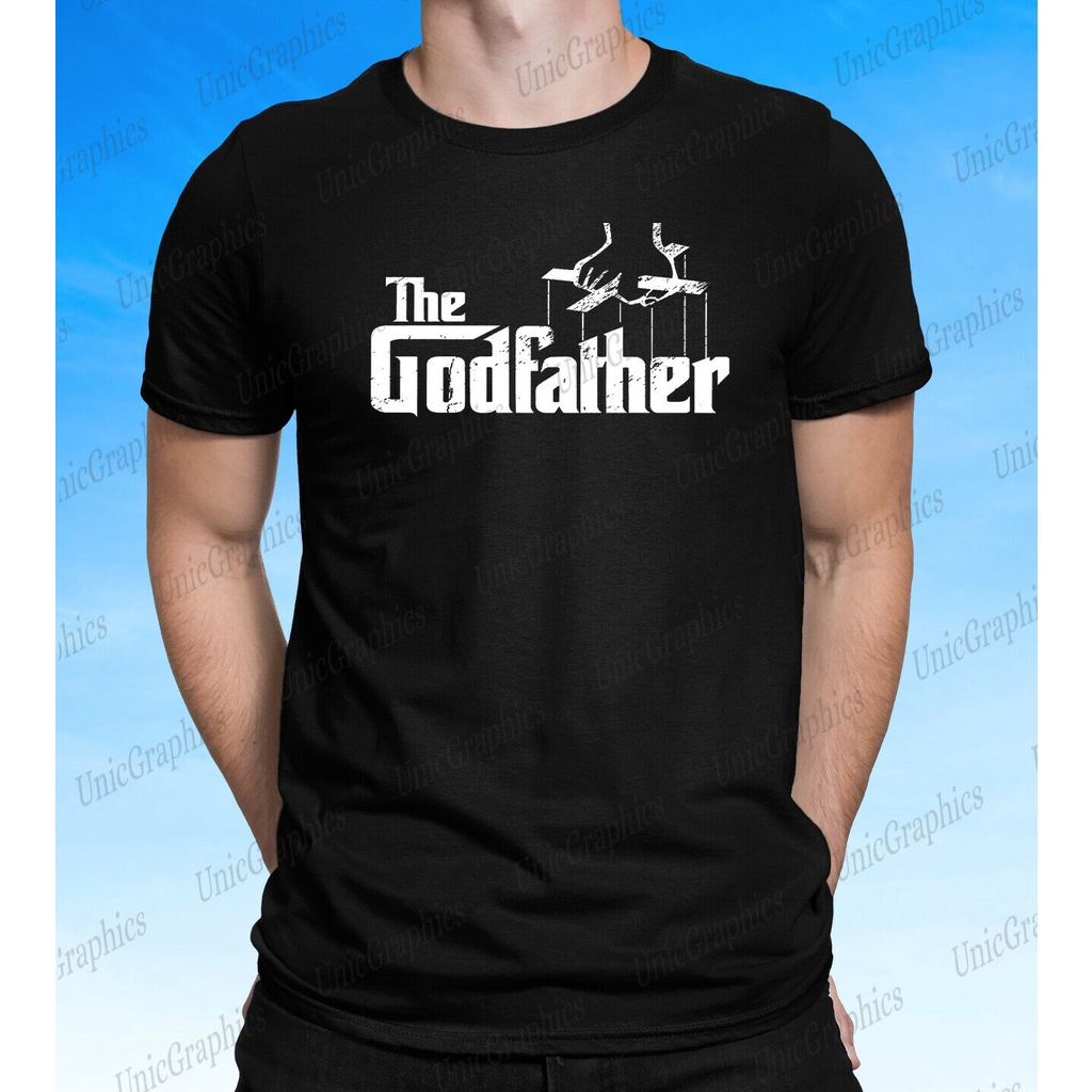 เสื้อยืด พิมพ์ลาย The Godfather ตลก สําหรับวันพ่อ