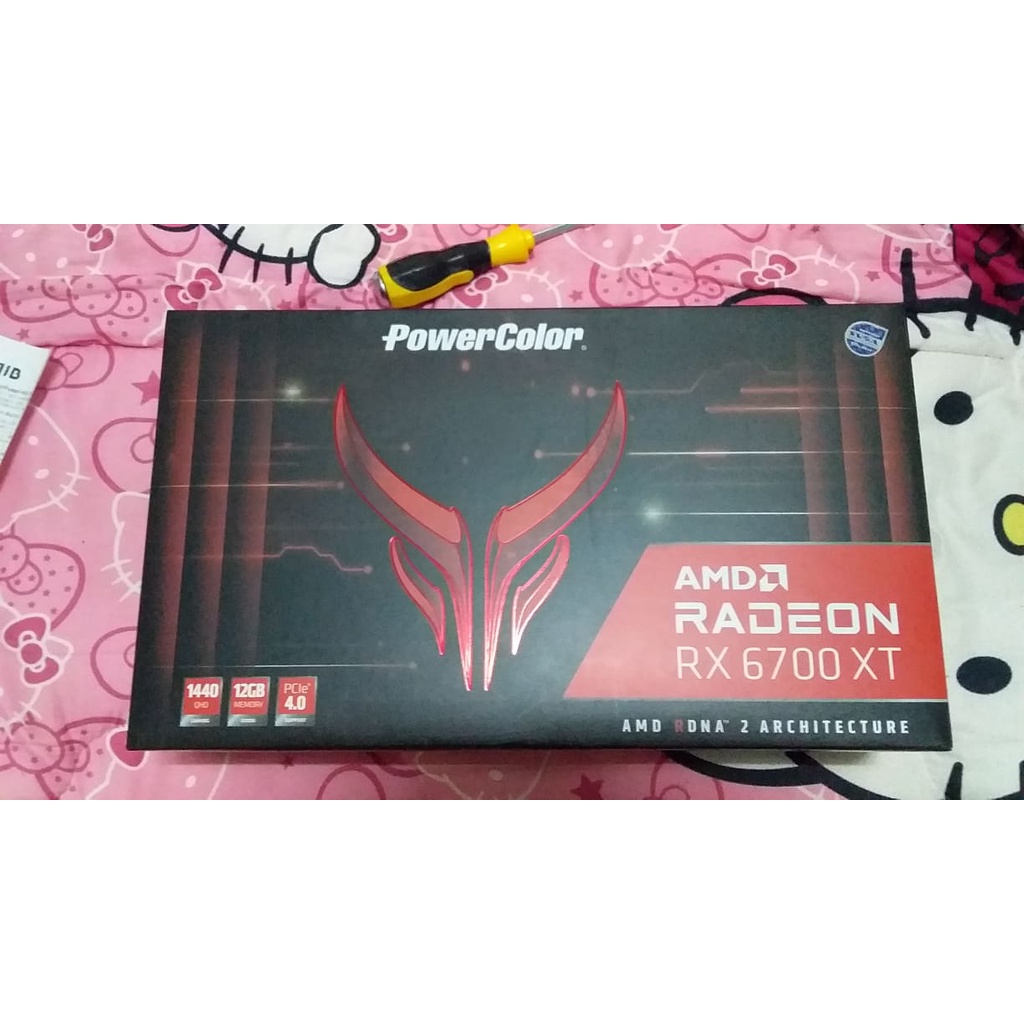 PowerColor Red Devil RX 6700 XT 12GB ประกัน 3 ปีเต็ม ราคามือสอง