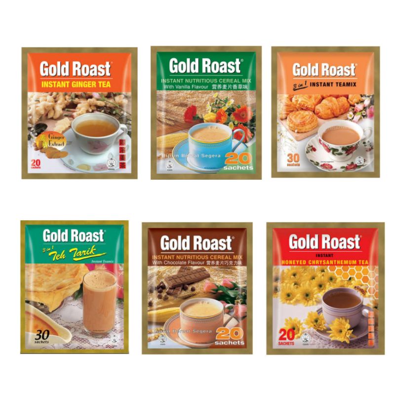 แบ่งขาย Gold roast แบบซอง มีให้เทสต์หลายรสชาติ