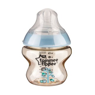 Tommee Tippee ขวดนมสีชา 5oz PESU ลายฟ้า ของแท้