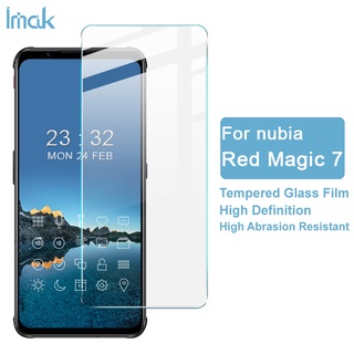 ฟิล์มกระจกนิรภัยกันรอยหน้าจอ บางพิเศษ กันระเบิด สําหรับ Imak ZTE Nubia Red Magic 7 5G 9H Nubia Red Magic7