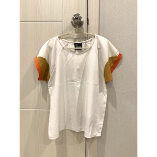 เสื้อเบล้าส์ ใส่ทำงาน สีครีม (สภาพ 90%