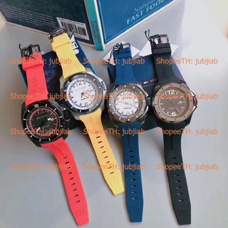 [Pre] Tommy Hilfiger 1791112 1791113 1791114 1791115 46mm Windsurf Mens Watch นาฬิกาผู้ชาย