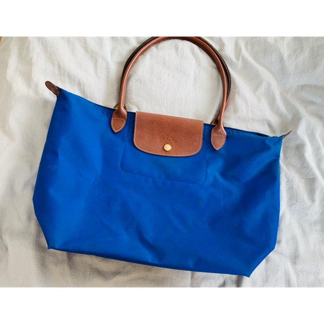 กระเป๋า longchamp หูยาว size m แท้ มือ2