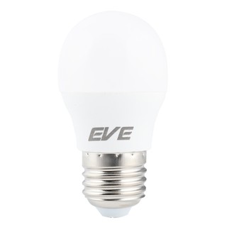 หลอดไฟ LED EVE ROUND GEN2 3 วัตต์ WARMWHITE E27 สีเหลือง หลอดไฟภายในบ้านเอนกประสงค์