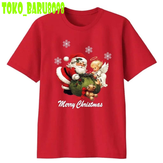 เสื้อยืด PRIA Distro T-Shirts / Mens Shirts / Mens Shirts / MERRY CHRISMAS Shirts / T-shirt Motifs / T-Shirts