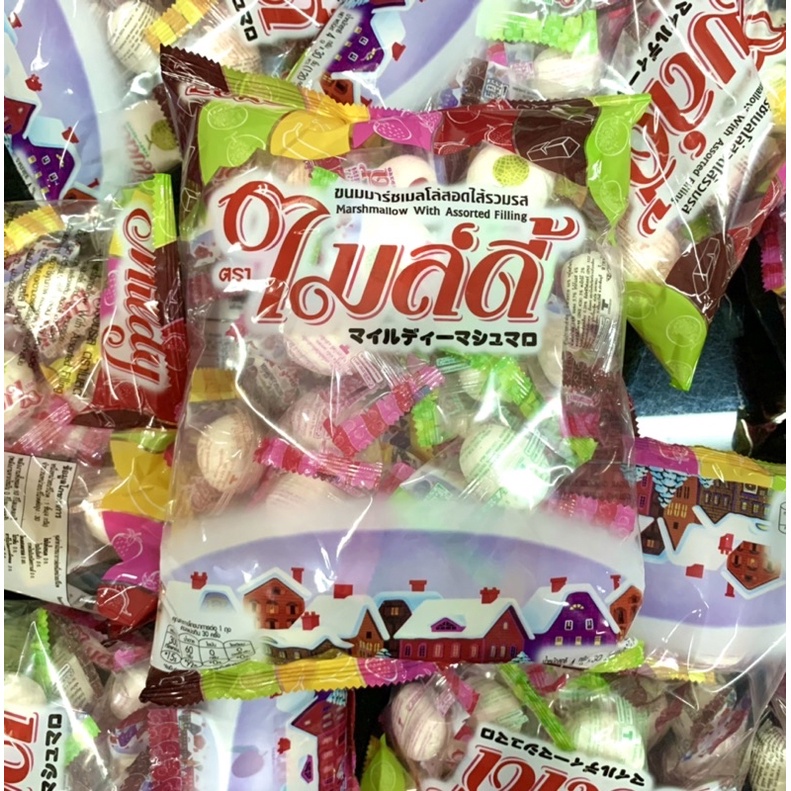 ไมล์ดี้มาร์ชเมลโล่สอดไส้ 30 ชิ้น