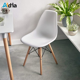 Aidia Nordic Writing Chair เก้าอี้อเนกประสงค์ สไตล์มินิมอล คุณภาพสูงขึ้นรูปเป็นชิ้นเดียว  ขาไม้แข็งแรง