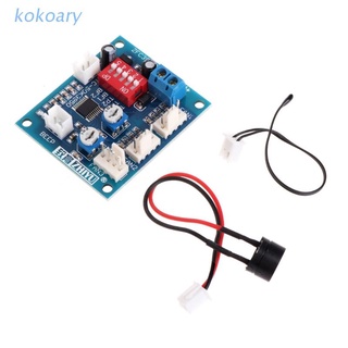 KOK 12V CPU Fan Temperature Control PWM Speed Controller Module Alarm Buzzer Sensor