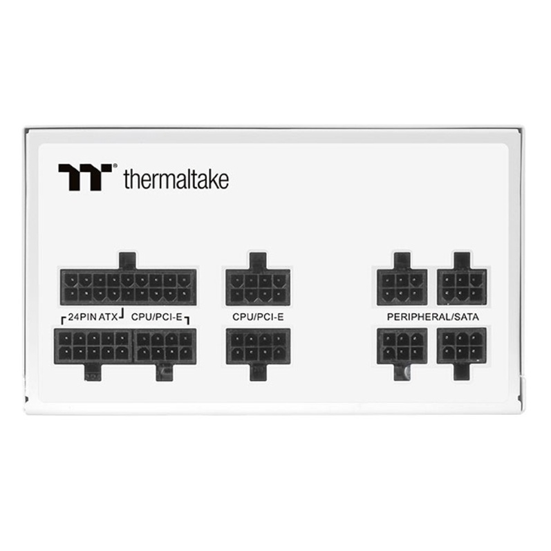 THERMALTAKE POWER SUPPLY (อุปกรณ์จ่ายไฟ) TOUGHPOWER GF1 750W SNOW - 750W 80 PLUS GOLD (WHITE) (PS-TPD-0750FNFAGE-W) (ATX) #5