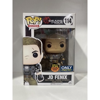 Funko Pop JD Fenix Gears of War Glow in the Dark Exclusive 114