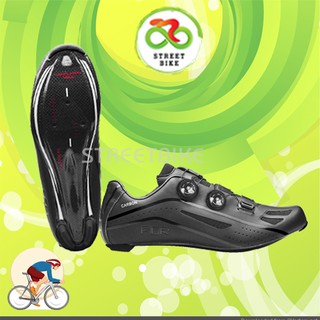 รองเท้าปั่นจักรยานเสือหมอบ FLR F-XX II black