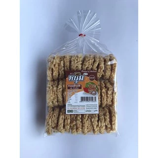 (ปลีก) ข้าวแตนน้ำอ้อย กรอบ อร่อย หวานกำลังดี