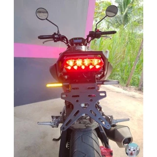 ท้ายสั้นพับได้พร้อมไฟเลี้ยวและรีเลย์ปรับระดับ Mslaz/R15/MSX/Cbr150 และรุ่นอื่นๆ