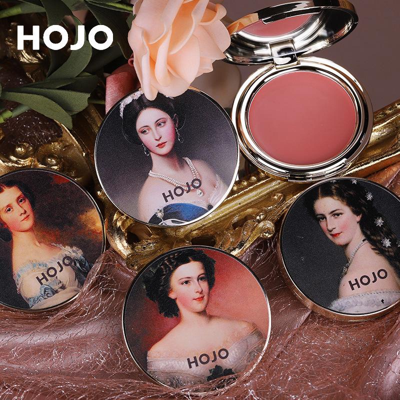 บลัชออนเนื้อครีม HOJO hojo blush มีกระจกในตลับ สีนุ่มละมุน ลุคหวานๆ ของแท้ พร้อมส่ง สีสวย สินค้ามีพร