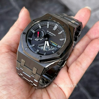 G-Shock Casioak Gun Metal Stainless Steel with Tough Solar System