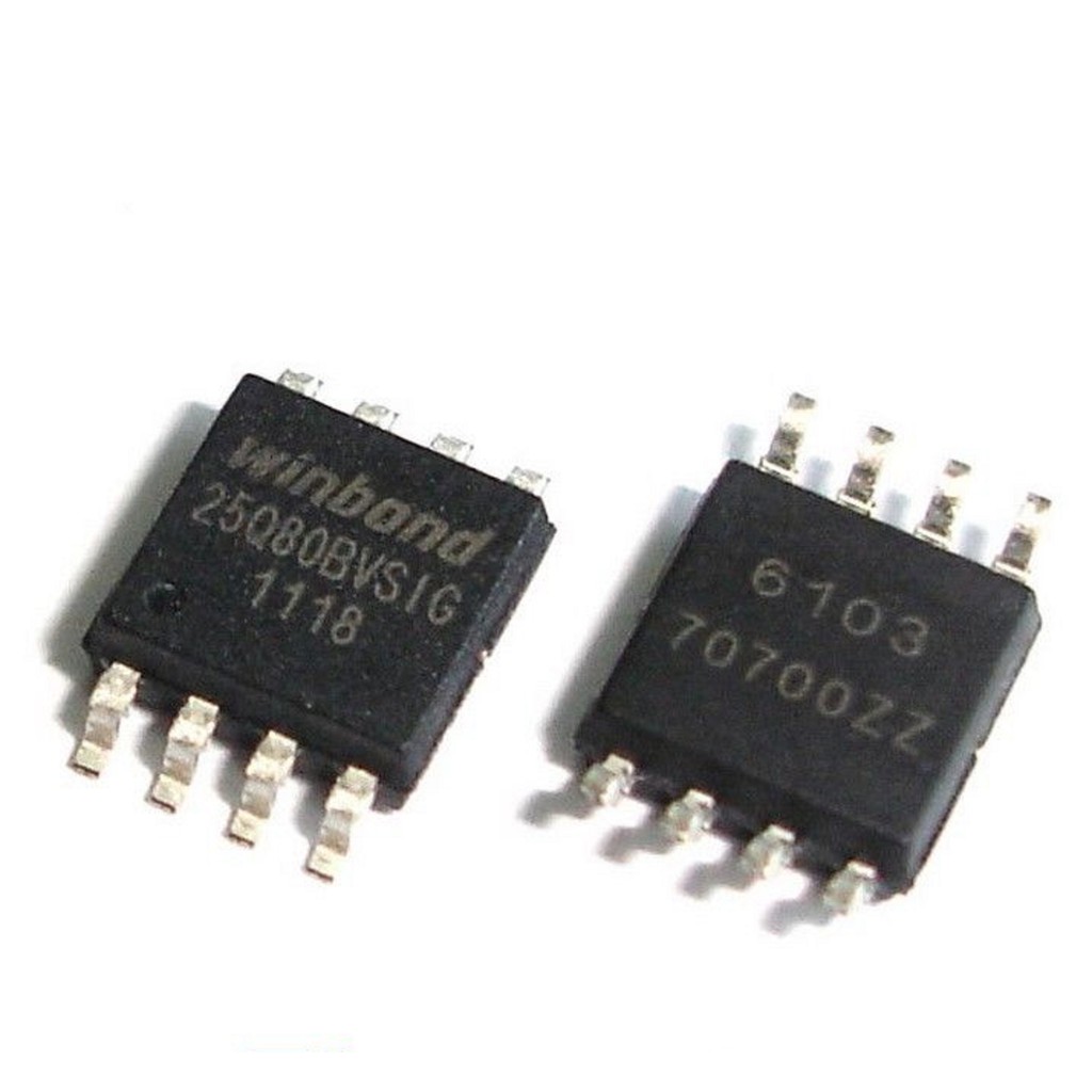 Ic SPI แฟลช Winbond 25Q80 25Q80BVSIG
