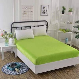 nnna-025 ชุดผ้าปูที่นอนสีพื้น 3.5 ฟุต 3 ชิ้น สีเขียวอ่อน