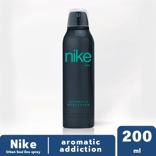 Nike Urban Soul Man Deo Spray-Aromatic Addiction 200ml / ไนกี้ เออร์บาน โซล แมน ดีโอ สเปรย์ - อโรมาติค แอดดิคชั่น 200มล.