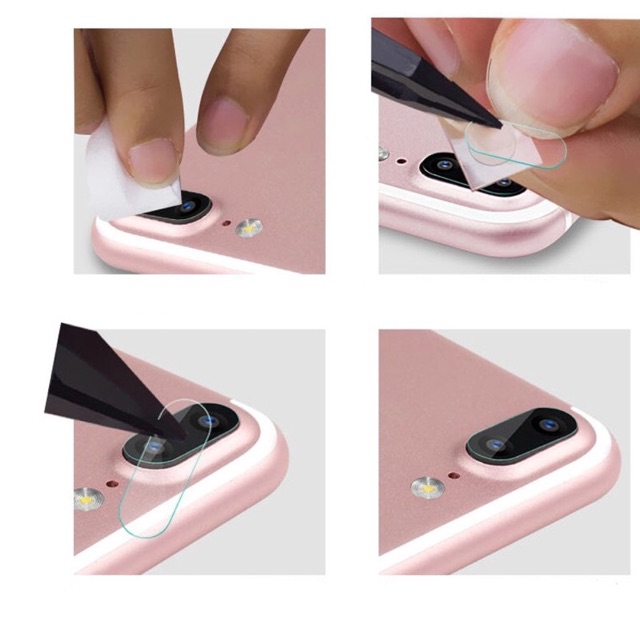ฟิล์มกันรอยกล้อง iphone7/7 plus/8/8plus iphoneX