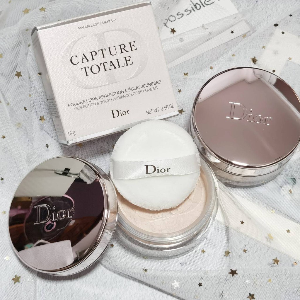 dior capture totale perfection & youth radiance loose powder