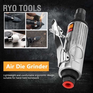 Ryo เครื่องมือเครื่องมือแกะสลัก 1/4in Pneumatic Die 22000`25000rpm