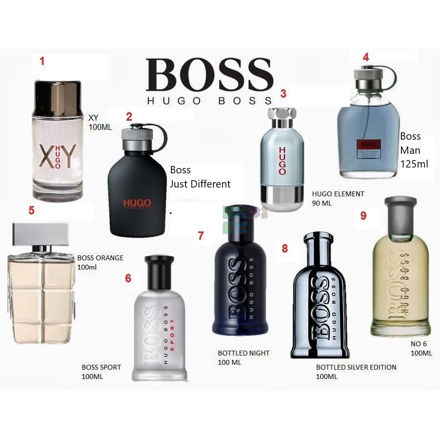 ็น้ำหอม  Hugo Boss มีให้เลือกหลายรุ่น น้ำหอมแท้100%