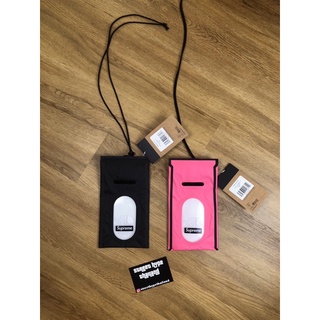 Supreme x The North Face Outer Tape Neck Pouch Prim Pink &amp; Black