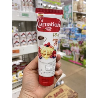 คาร์เนชั่นพลัส นมข้นหวานหลอดบีบ 180GM