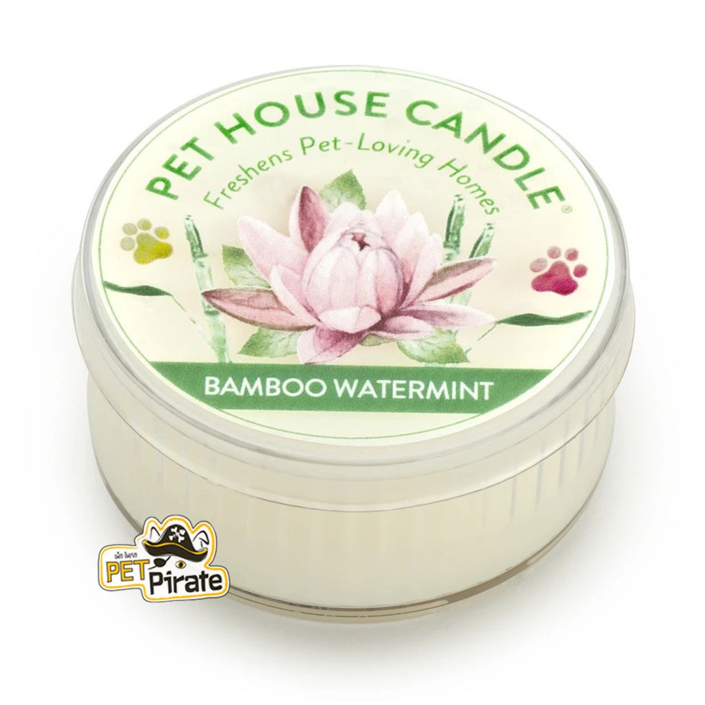 Pet House Mini Candle เทียนหอม หอมละมุน ไร้สารพิษ แม้จุดในบ้านที่มีเด็ก หรือ สัตว์เลี้ยง กำจัดกลิ่นจากสัตว์เลี้ยงได้