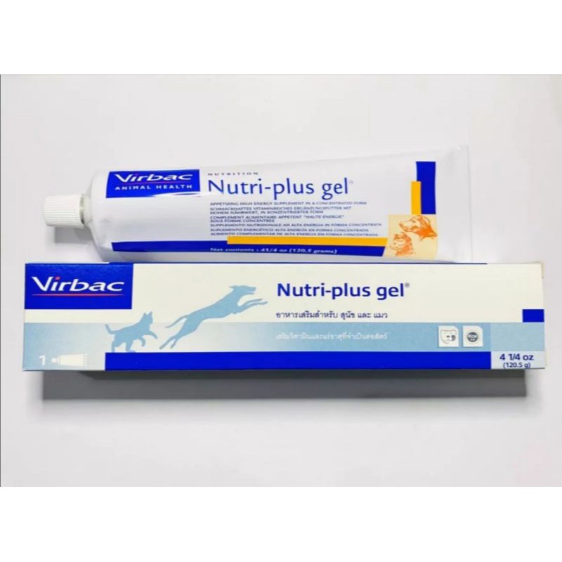 Nutri Plus gel นิวตริ พลัส เจล วิตามินสุนัขและแมว 120.5 กรัม